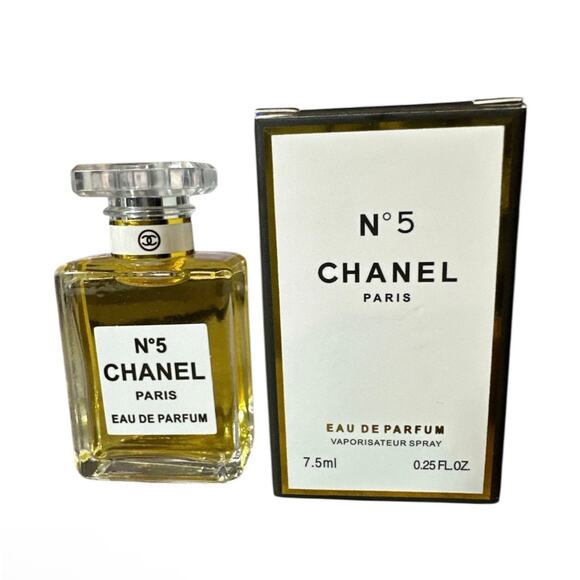 Mini Chanel Paris No 5 Eau De Parfum Fragrance 7.5 ml / 0.25 fl oz NIB Perfume - Picture 1 of 1
